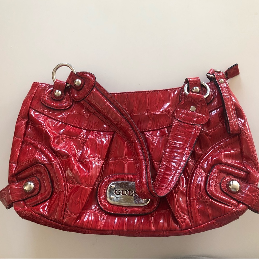 Guess purse - red